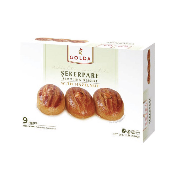 Golda Semolina Dessert -Sekerpare- 2 lb
