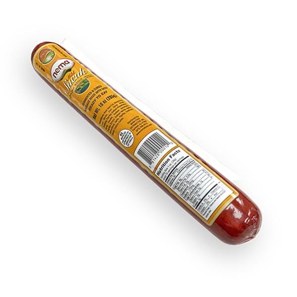 Nema Mild Sucuk Stick – Halal Zabiha Turkish Dry-Cured Beef Sausage, Mild Seasoning (10 oz)
