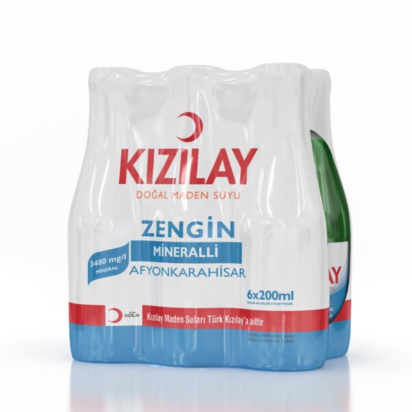 Natural Mineral Water 6 x 200 ml medium