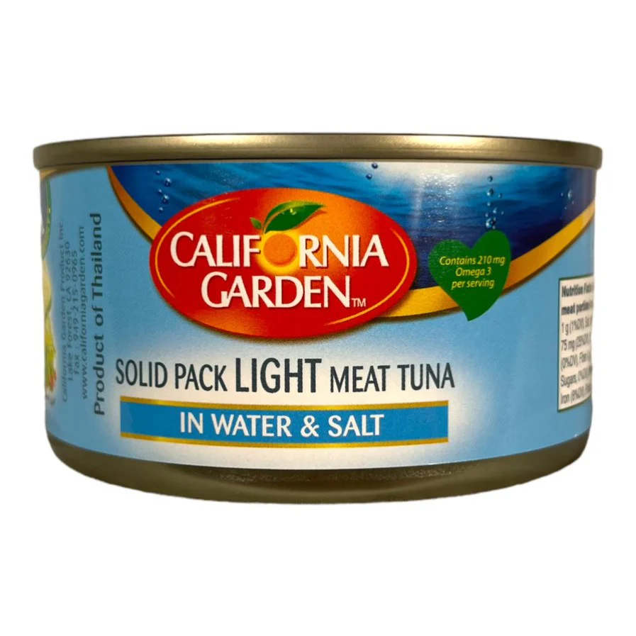 california-garden-solid-pack-light-meat-tuna California Garden Solid Pack Light Meat Tuna in Water & Salt 170 g - Image 1