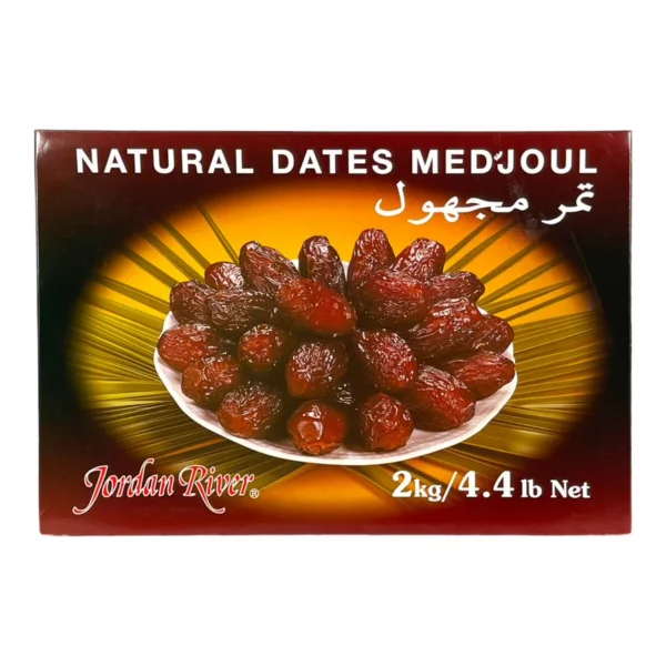 Jordan River Natural Medjoul Dates (2 kg / 4.4 lb Net)