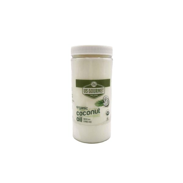 US Gourmet Organic Coconut Oil (32 fl oz / 946 ml) 1 US Gourmet Organic Coconut Oil (32 fl oz / 946 ml)