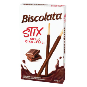 Biscolata Stix Milk Chocolate Biscuit Sticks 40 g